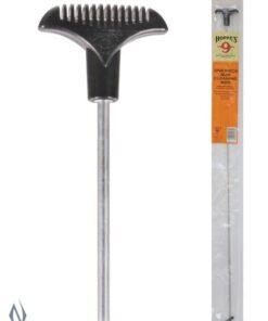 HOPPES BENCHREST CLEANING ROD 1 PC STAINLESS UNIVERSAL RIFLE / SHOTGUN 34"