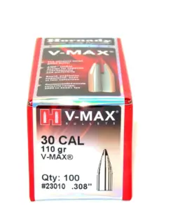 HORNADY 30 CAL .308 110 GR V-MAX