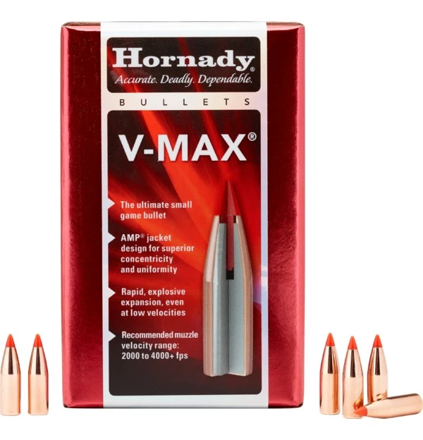 HORNADY 17 CAL .172 25 GR V-MAX 1 HORNADY 17 CAL .172 25 GR V-MAX