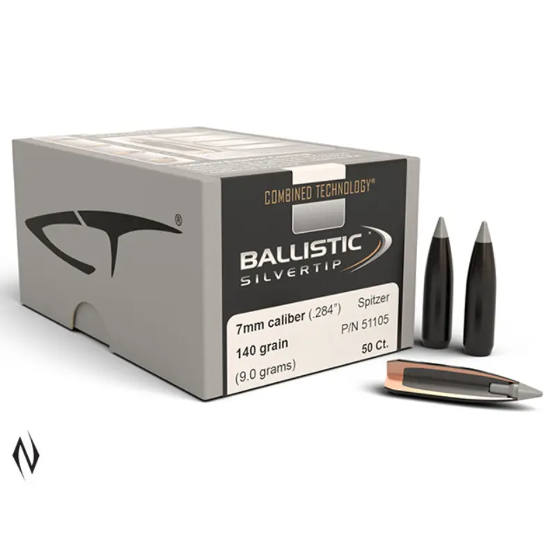 NOSLER 7MM 140GR BALLISTIC SILVERTIP 50PK 1 NOSLER 7MM 140GR BALLISTIC SILVERTIP 50PK