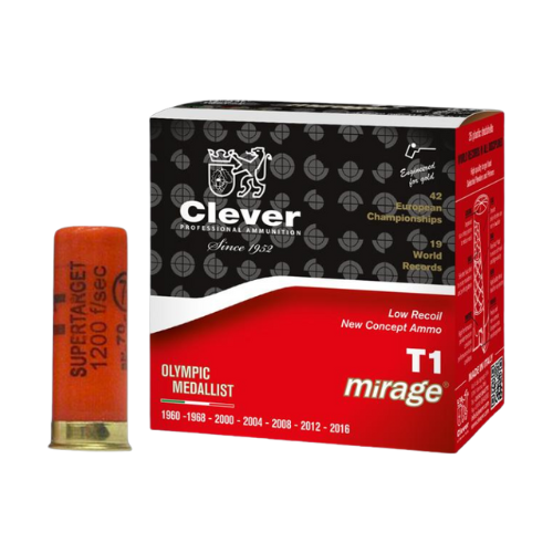 Clever Ammo Mirage T1 12ga 21gm #7.5 1395fps - 1 Clever Ammo Mirage T1 12ga 21gm #7.5 1395fps -