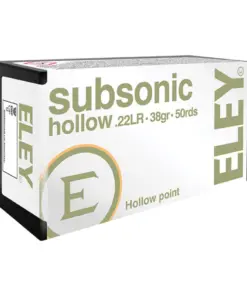 ELEY 22LR SUBSONIC HP 1040FPS