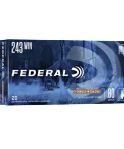 FEDERAL 243 WIN 80GR SP POWER-SHOK