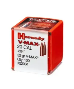 HORNADY 20 CAL .204 32 GR V-MAX