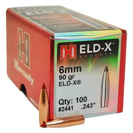 HORNADY 6MM .243 90 GR ELD-X® 1 HORNADY 6MM .243 90 GR ELD-X®