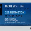 PPU 222 Rem 50gr Soft Point Ammunition 3 PP222 71899