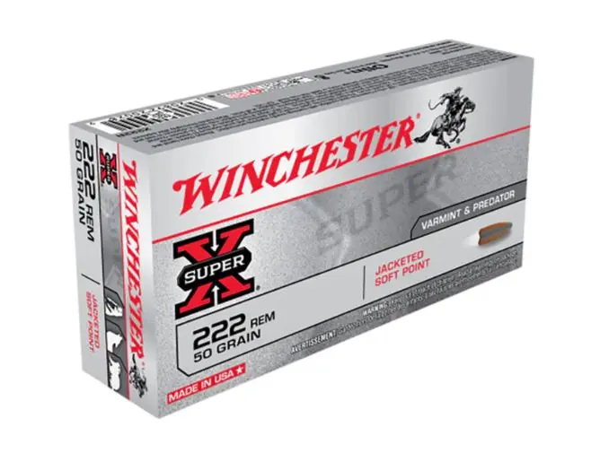 Winchester Powerpoint 50Gr PSP Centrefire Ammo .222 REM 1 Winchester Powerpoint 50Gr PSP Centrefire Ammo .222 REM