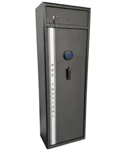 Pro-Tactical SD10 Gun Safe - 10 Gun Digital Fingerprint & Comb